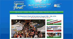 Desktop Screenshot of fishermansfeast.com